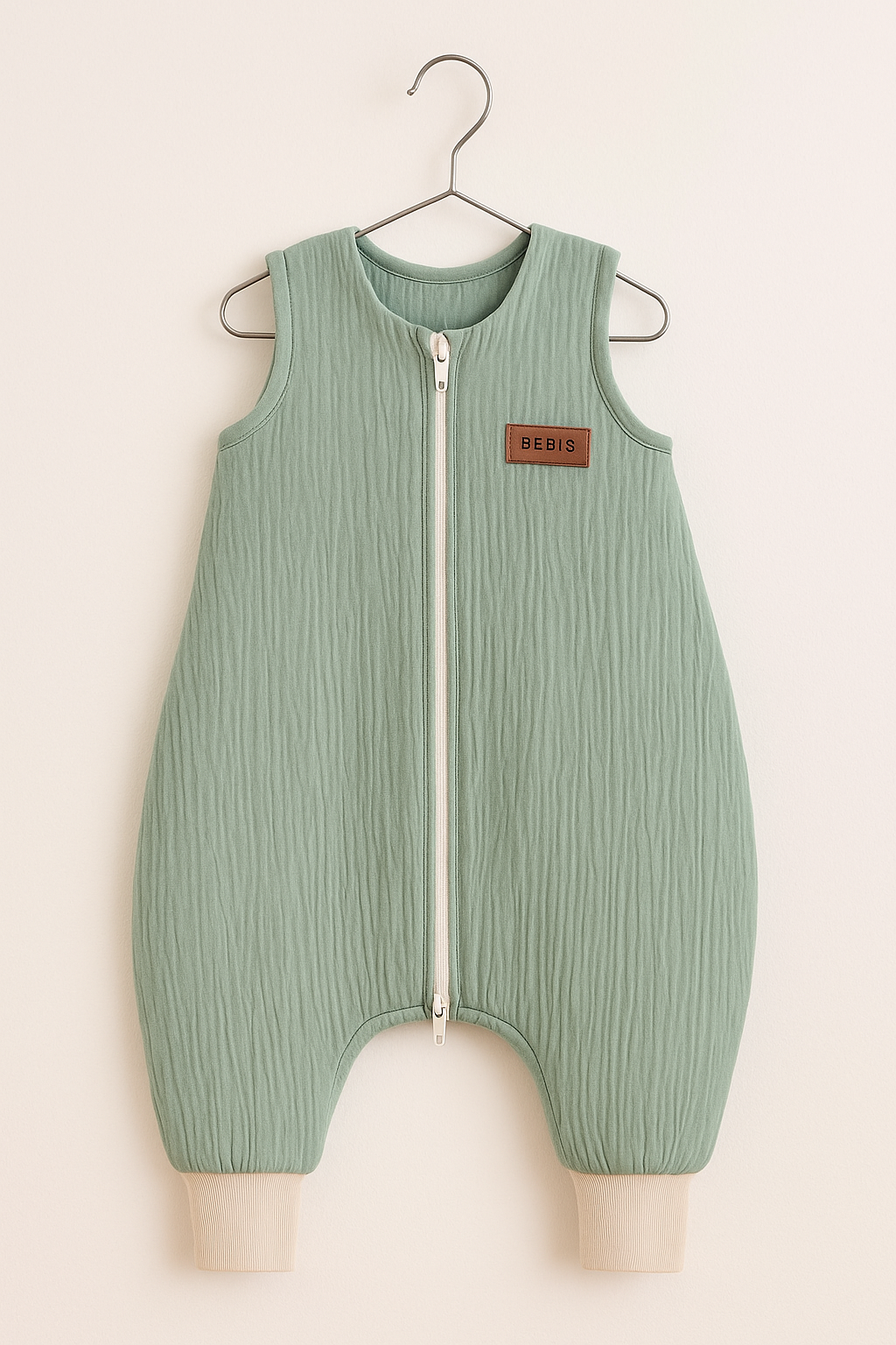 BEBİS 2 Katlı Müslin Uyku Tulumu | Yumuşak, Nefes Alan, Yazlık