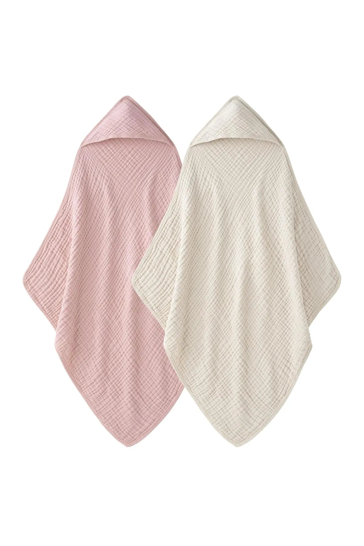 4 Katlı Müslin Bebek Havlusu – %100 Pamuk, Yumuşak ve Emici, Banyo & Plaj Kullanımına Uygun