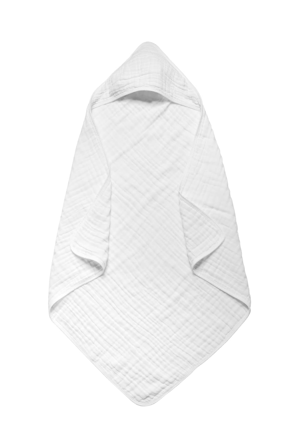 4 Katlı Müslin Bebek Havlusu – %100 Pamuk, Yumuşak ve Emici, Banyo & Plaj Kullanımına Uygun