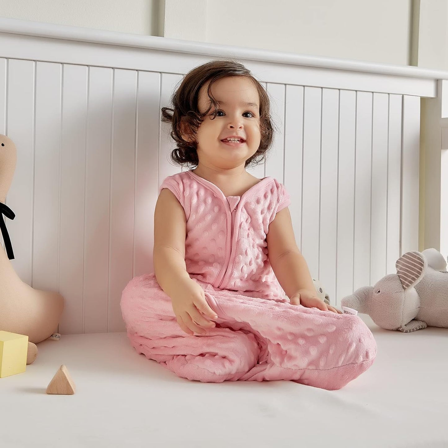 Kışlık Bebek Kundak Battaniye | Müslin Kumaş, İçten Polar Astarlı Uyku Tulumu